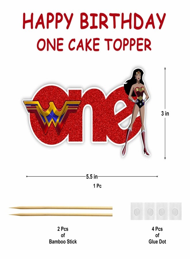 Seyal® wondr woman One Cake Topper - Image 2